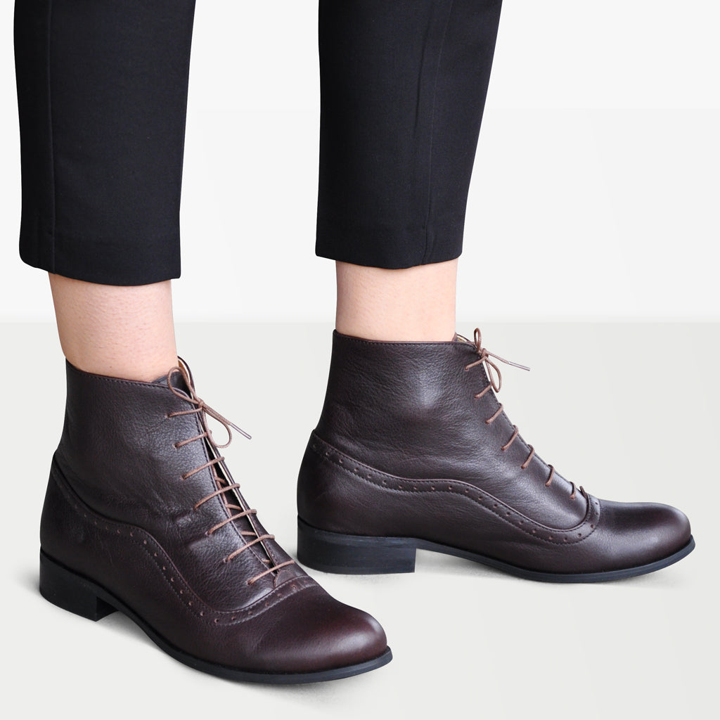 Oxford ankle boots womens | Handmade by Women Artisans | Julia Bo - Julia Bo - Women's Oxfords Oxford ankle boots womens | Handmade by Women Artisans | Julia Bo - Julia Bo - Women's Oxfords