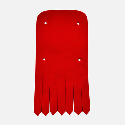 Red Removable Fringes