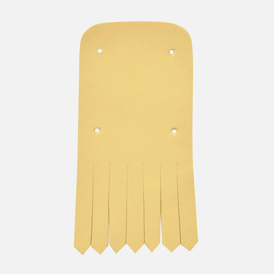 Pastel Butter Removable Fringes