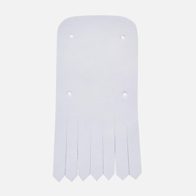 White Removable Fringes