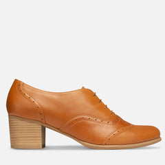 Chunky heel oxford shoes hot sale