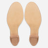 Beige Leather Sole - 1.6" Heel