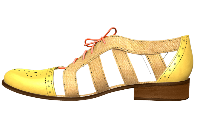 Nassau - Cutout Oxfords