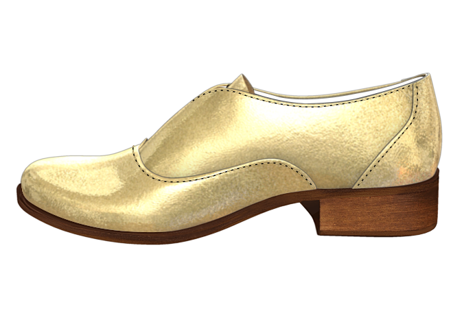 Pershing - Laceless Oxfords