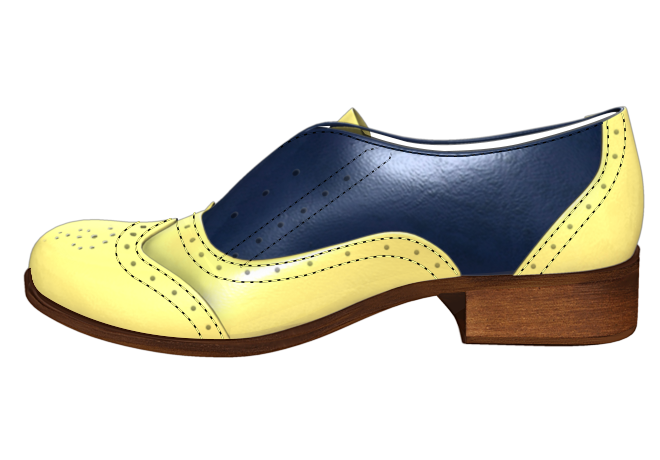 Pershing - Laceless Oxfords