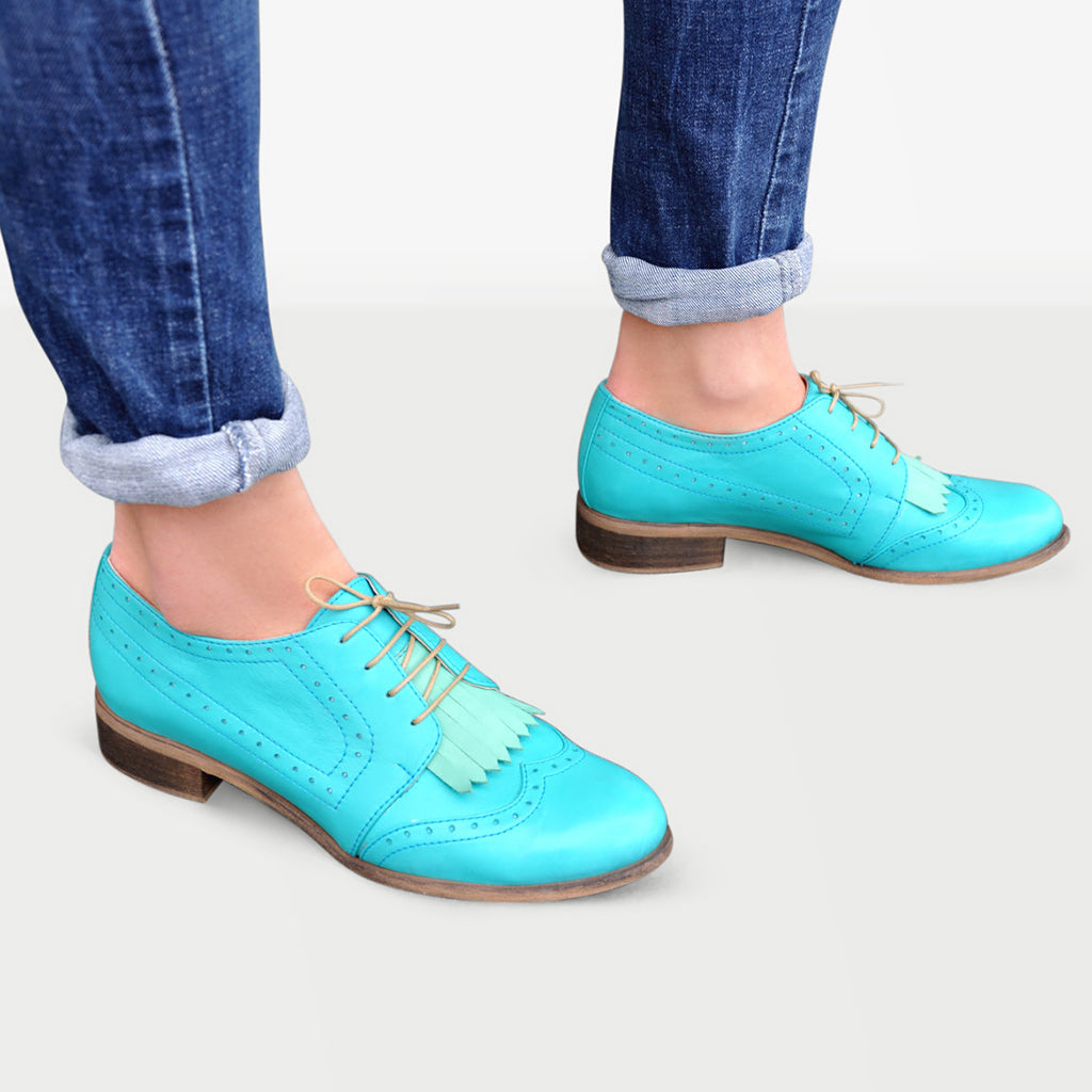Turquoise women's dress shoes store