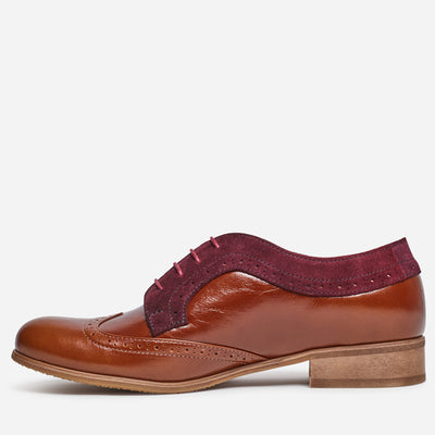 derbyshoesforwomenbrownleather