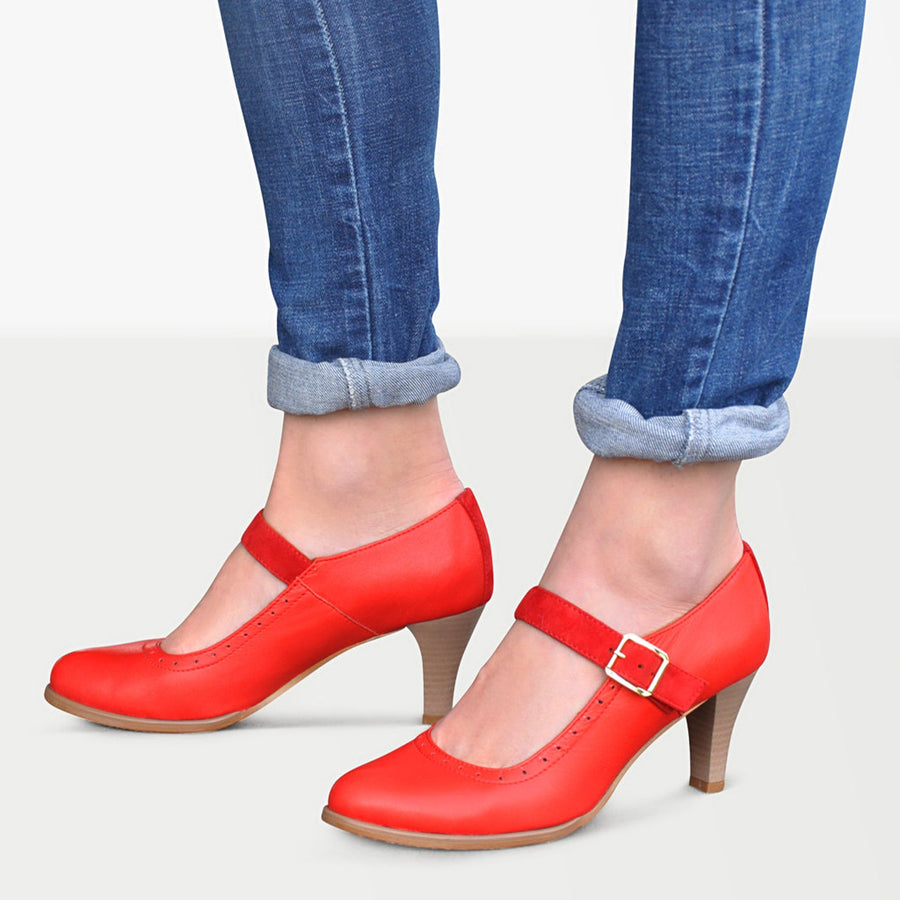 Janis Cone - Mary Jane Heels