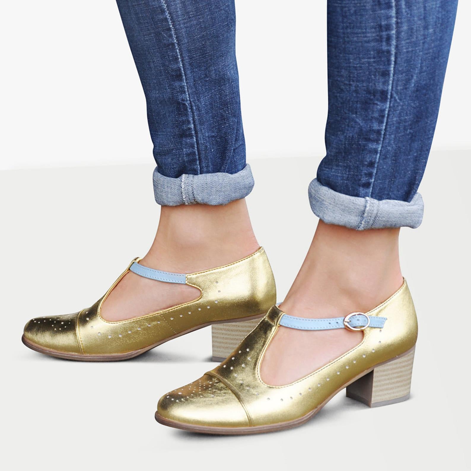 J. Adams Pixie Mary Jane Shoes Women Oxford Pumps - India | Ubuy